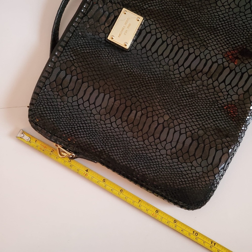 MICHAEL KORS Black Python Style Notebook Cover‎ w… - image 6